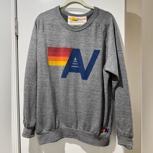 Aviator Nation Gray Crewneck